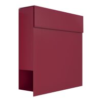 Briefkasten Wandbriefkasten Elegance Rot RAL 3004
