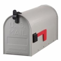 Original US-Mailbox Standard Silber