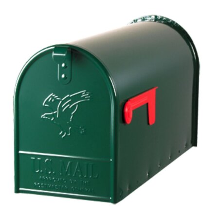Original US-Mailbox grün Elite