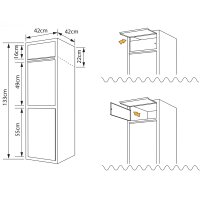 Paketkasten Postbox Paketbox Grau Metallic RAL 9007